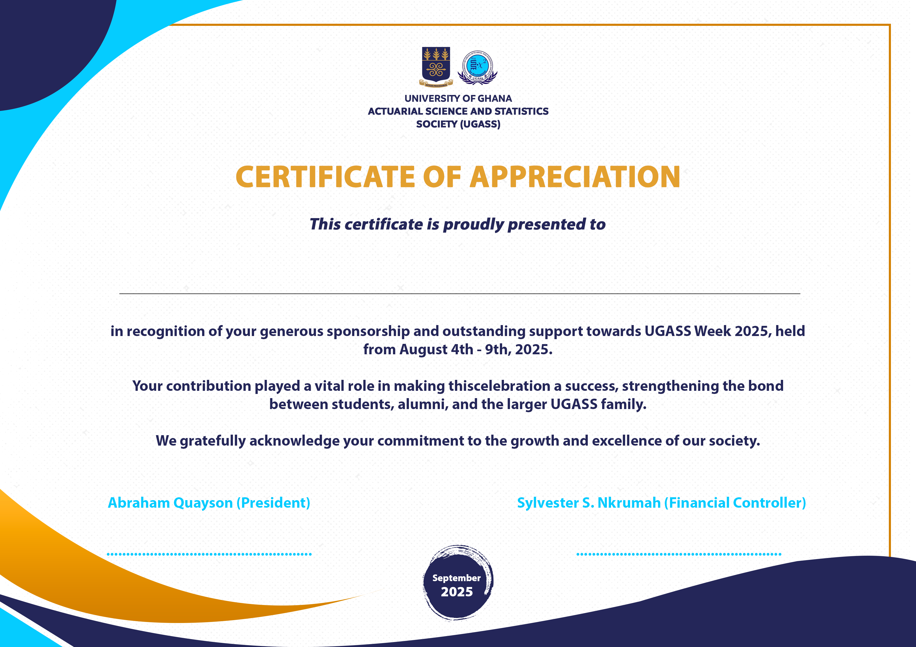 Certificate Design